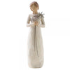 Willow Tree Grateful Girl Holding Flowers - #26147 - Present