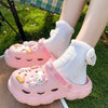 Gift - Online 02 （Hello Kitty） / 35-36 / 1 Pair Sanrio Classic: Children's Breathable Clogs for Beach & Garden | Unisex Design