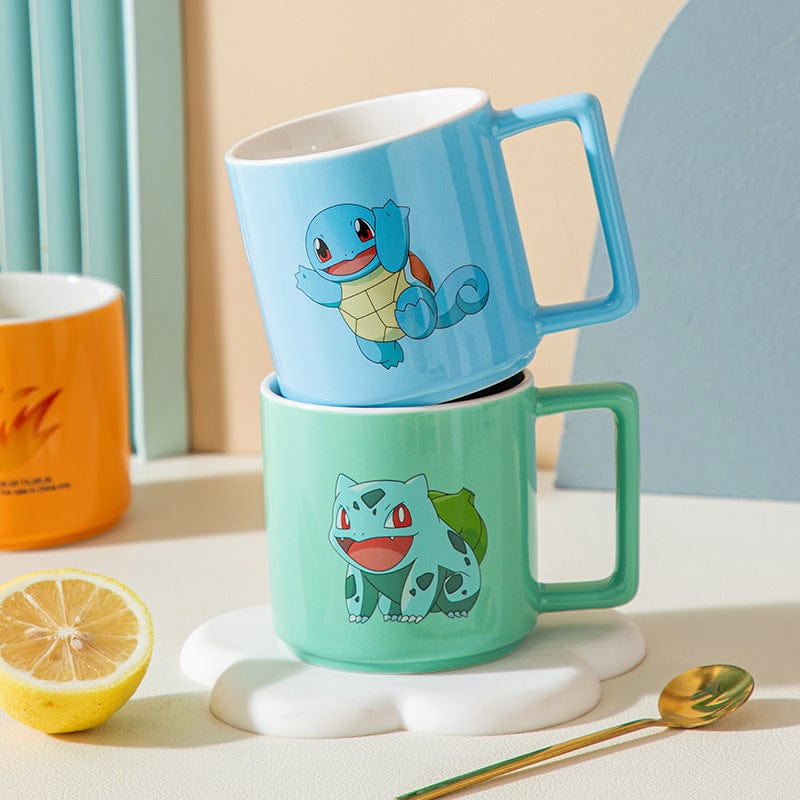 Gift - Online Pikachu Smiley Face Mug - Cute Pokémon Coffee Cup
