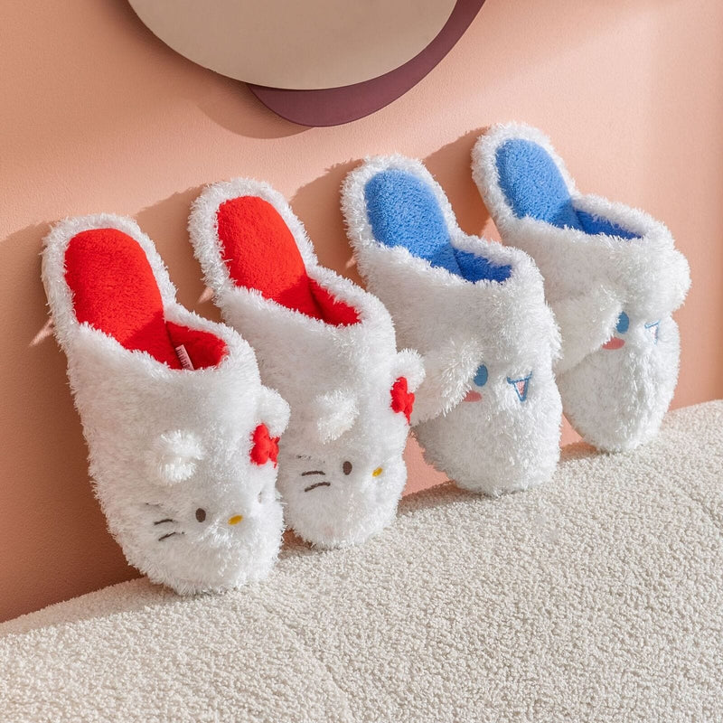 Gift - Online Plush Kawaii Home Slippers - Comfy Women's Indoor Footwear