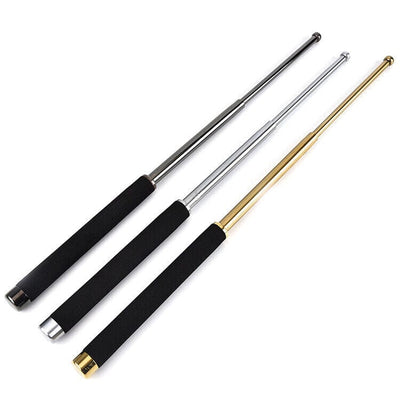Gift - Online Silver / 1 Pcs 26" Telescopic Stick Whip Portable Pocket Retractable Outdoor Tool AU