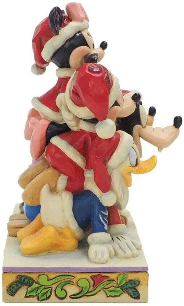 Jim Shore Disney Traditions - Mickey & Friends Holiday Cheer