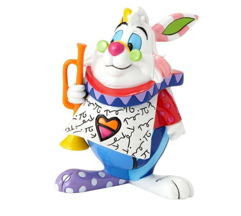 Disney Britto Alice in Wonderland White Rabbit Mini - 6001310 - Present