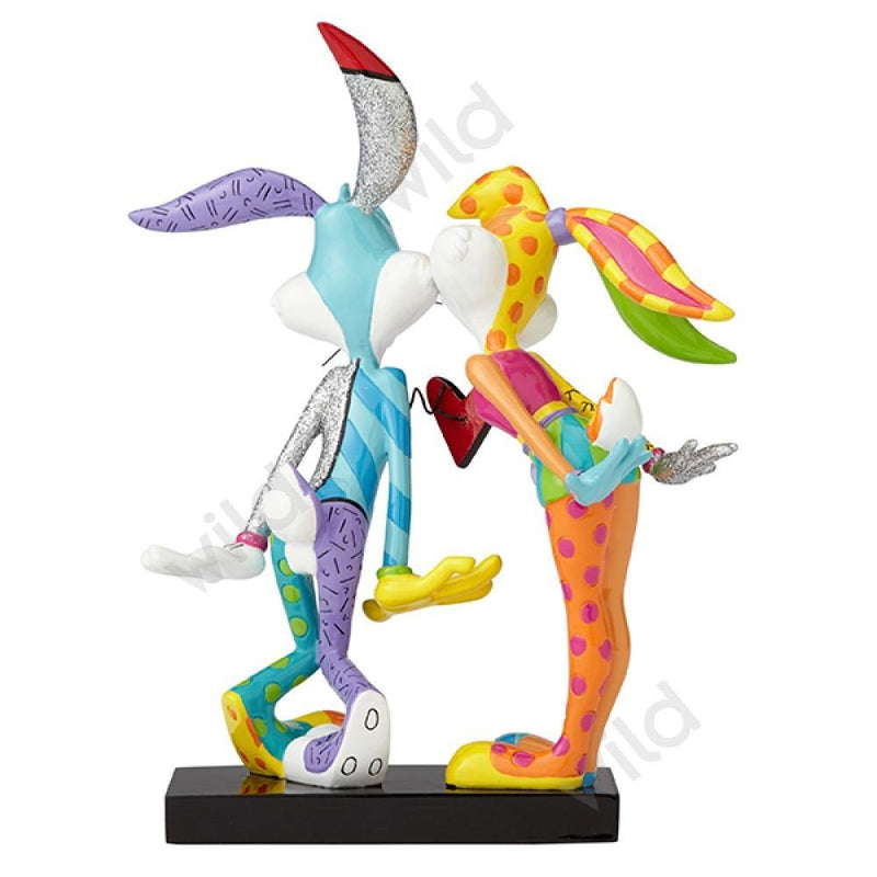 Disney Britto Looney Tunes Lola & Bugs Bunny Kissing - 4058185 - Present