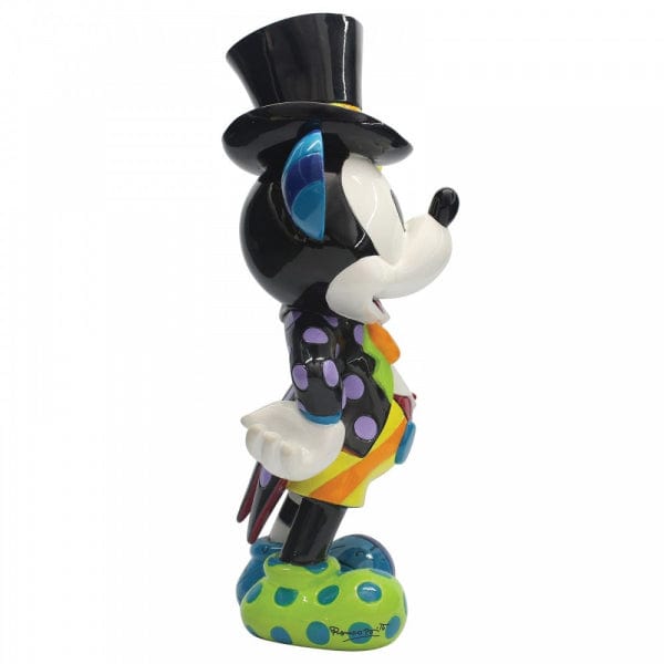 Jasnor Britto figurines DISNEY BRITTO MICKEY MOUSE WITH TOP HAT FIGURINE - LARGE