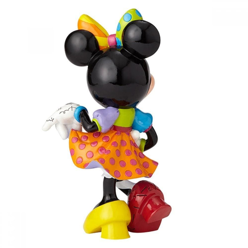 DISNEY BRITTO MINNIE MOUSE 90TH ANNIVERSARY FIGURINE WITH BLING LARGE - 6001011 - Present