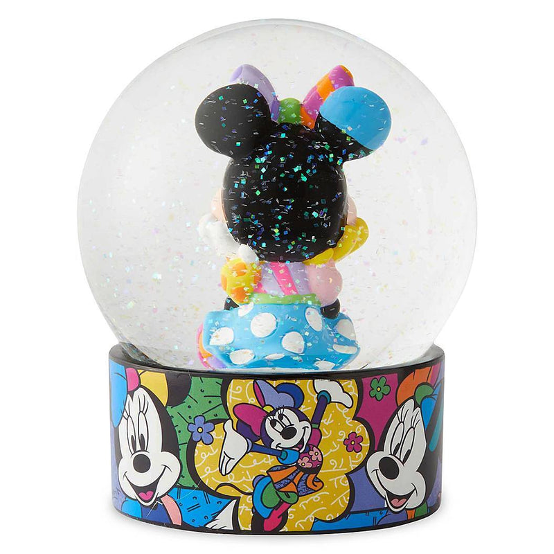 Disney Britto Minnie Mouse Snow Globe New - 6003350 - Present