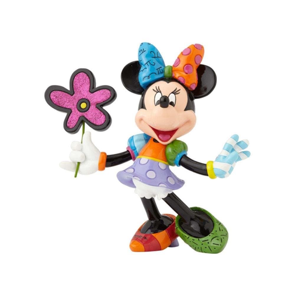 Disney Britto Minnie Mouse with Flowers Figurine - 4058181 - Present