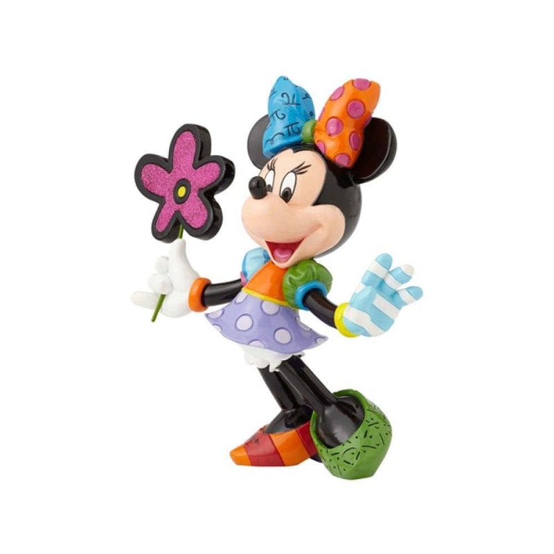 Disney Britto Minnie Mouse with Flowers Figurine - 4058181 - Present