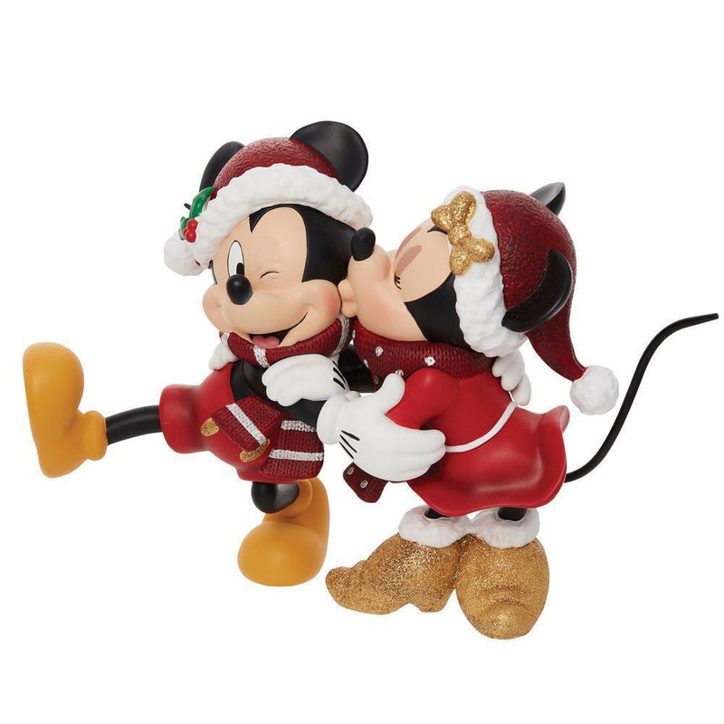 White Hill Traditions Figurines DISNEY SHOWCASE - HOLIDAY MICKEY AND MINNIE
