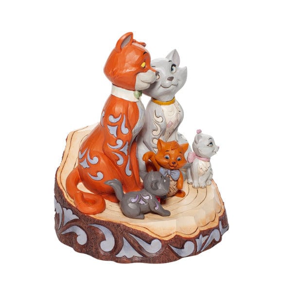 White Hill Traditions Figurines DISNEY TRADITIONS - ARISTOCATS - PRIDE AND JOY CARVED BY HEART