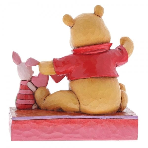 White Hill Traditions Figurines DISNEY TRADITIONS - POOH & PIGLET VALENTINES FIGURINE