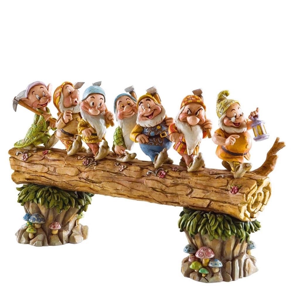White Hill Traditions Figurines DISNEY TRADITIONS - SNOW WHITE & THE SEVEN DWARFS - HOMEWARD BOUND