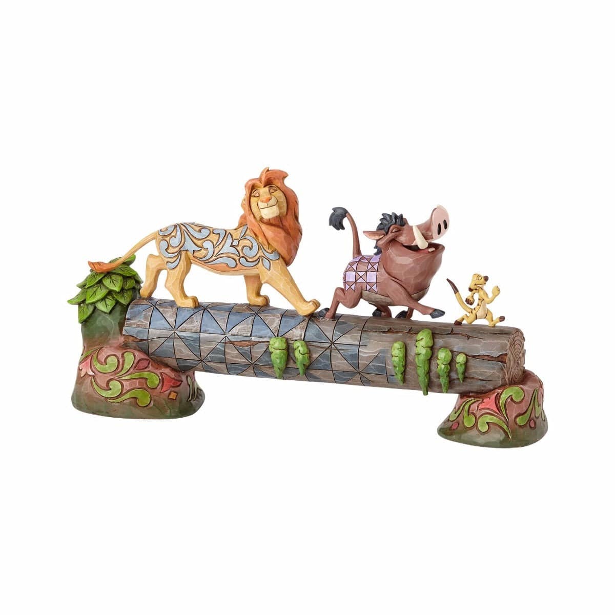 White Hill Traditions Figurines DISNEY TRADITIONS - THE LION KING SIMBA TIMON & PUMBAA - CAREFREE CAMARADERIE