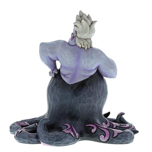 White Hill Traditions Figurines DISNEY TRADITIONS - THE LITTLE MERMAID URSULA WITH SCENE - DEEP TROUBLE