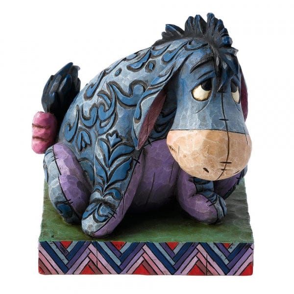 White Hill Traditions Figurines DISNEY TRADITIONS - WINNIE THE POOH EEYORE - TRUE BLUE COMPANION PERSONALITY POSE