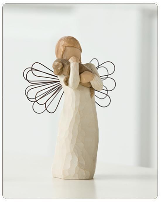 Willow Tree Angel of Friendship Angel with Dog - #26011 - Present