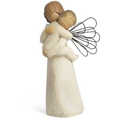 Willow Tree Angel's Embrace Polyresin Angel Figurine - #26084 - Present