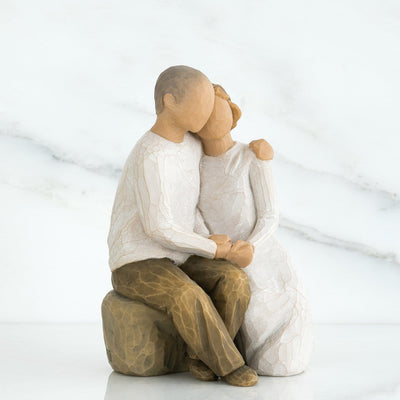 Willow Tree Anniversary Couple Figurine I Love Thee - #26184 - Present