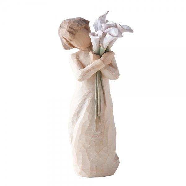 Willow Tree Beautiful Wishes Girl with Calla Lillies - #26246 - Present