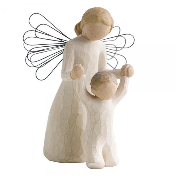 Willow Tree Guardian Angel Hand Painted Sculpture - #26034 - Present