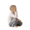 White Hill Willowtree Figurine WILLOW TREE - ROSES IN THE GARDEN COLLECTION - INQUISITIVE CHILD - #26227