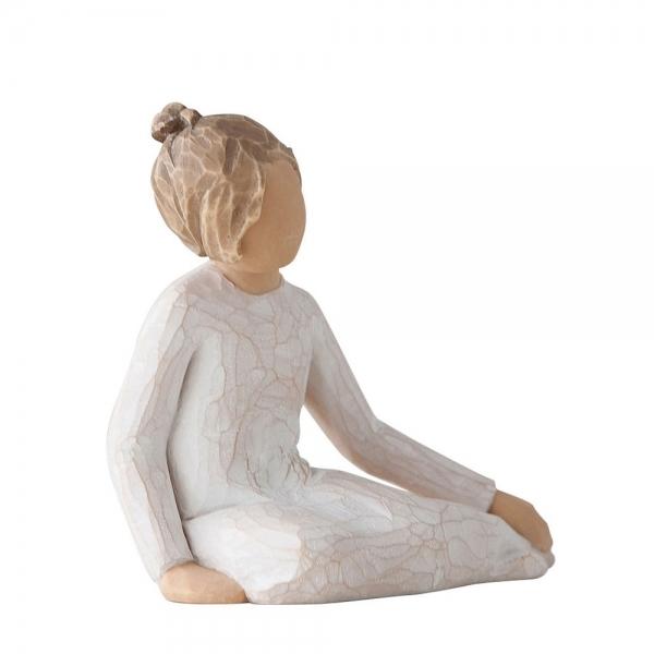 Willow Tree Thoughtful Child Girl Figurine - #26225 - Present
